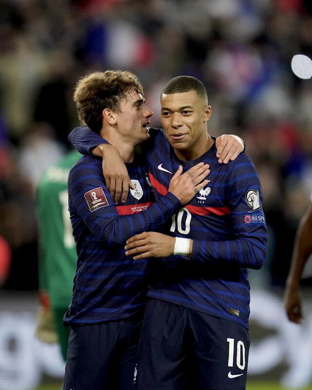 Antoine Griezmann y Kylian Mbappé. Foto: Equipe de France
