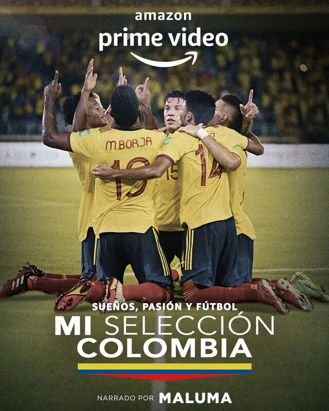 Mi selección Colombia se estrenará en Amazon Prime Video el 28 de enero. Foto: Amazon Prime Video