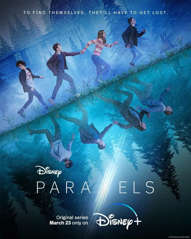 Póster oficial de "Parallels". Foto. Disney Plus