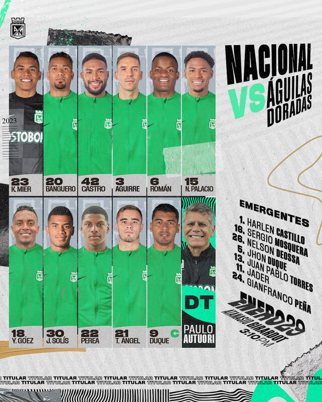 Resultado Atlético Nacional vs Águilas Doradas, Liga BetPlay 2022 | fútbol  | Deportes | La República