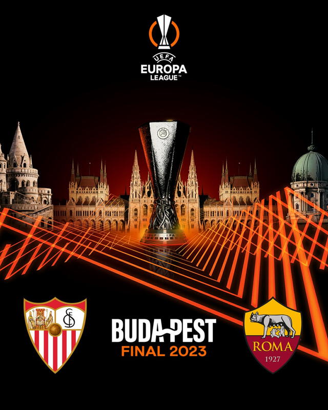 Poster de la final de la Europa League. Foto: UEFA   