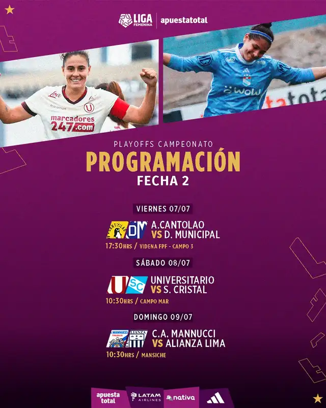  Fecha 2 playoffs por el título de la Liga Femenina. Foto: Liga Femenina. 