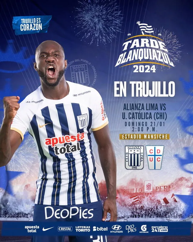 Alianza Lima vs. Universidad Católica EN VIVO ¿a qué hora juegan y