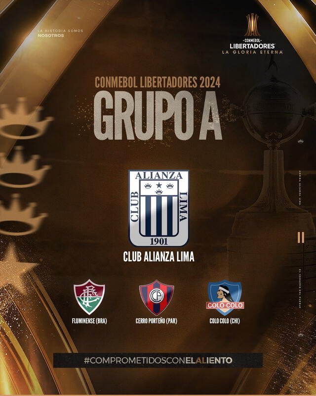 Alianza Lima jugará su fase de grupos de Copa Libertadores número 28. Foto: Alianza Lima   