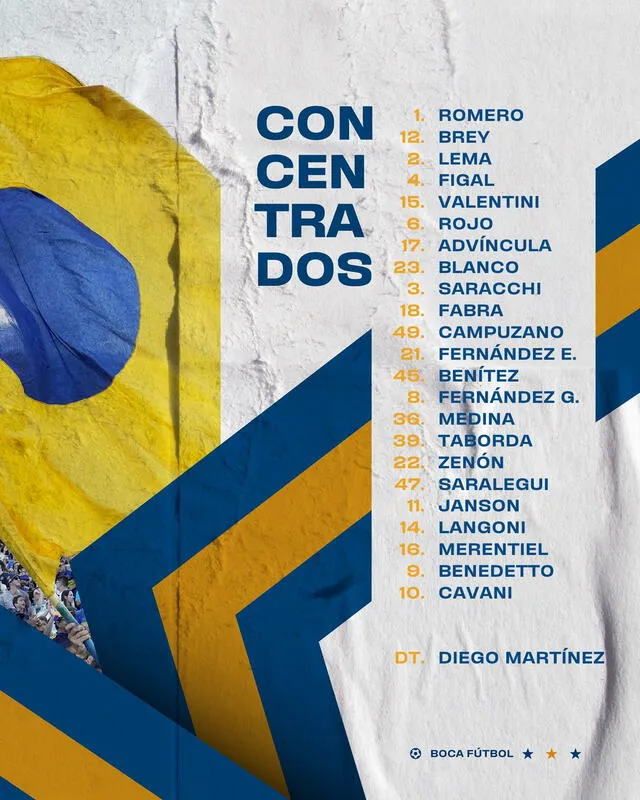 Advíncula está entre los convocados de Boca Juniors. Foto: X/Boca Juniors.   