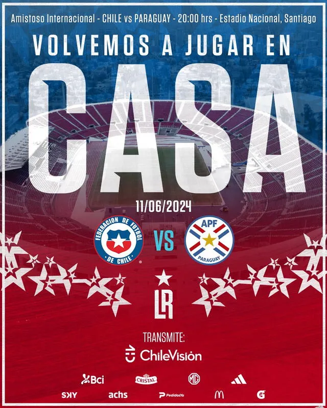 Banner del encuentro. Foto: Chile 