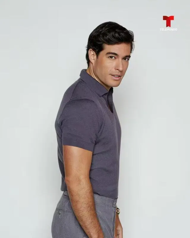  Danilo Carrera en promocional de nueva novela 'Sed de venganza'. Foto: Telemundo 