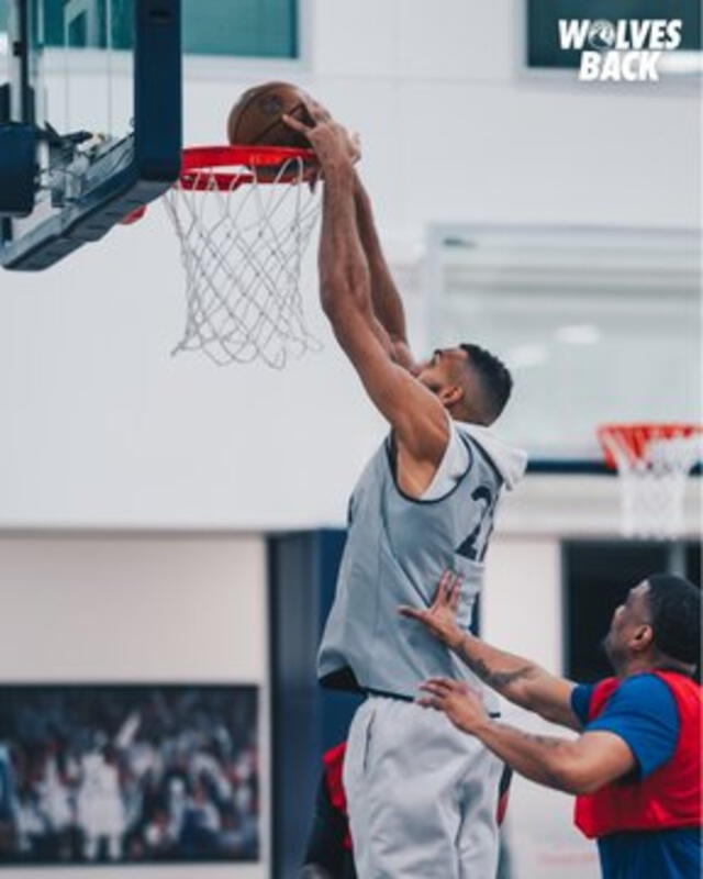 Rudy Gobert estará de vuelta para el game 3 entre Nuggets vs. Timberwolves. Foto: Timberwolves / Twitter   