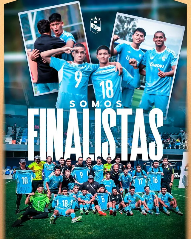  Banner de la final. Foto: Sporting Cristal 