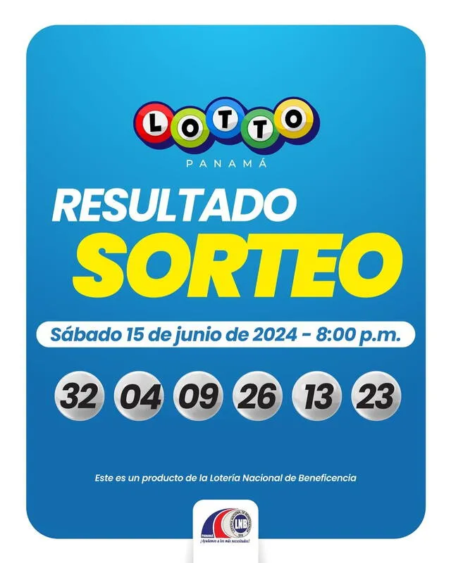 Resultados del Lotto. Foto: LNB   