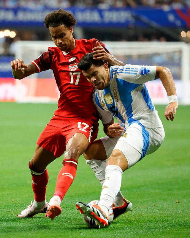  Canadá consigue su primera derrota y deberá ganarle a Perú para mantenerse con vida. Foto: Copa América   