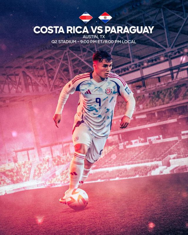 Costa Rica está en la obligación de ganarle a Paraguay. Si Brasil gana o empata ante Brasil, los Ticos quedarán eliminados. Foto: fedefutbolcrc/X   