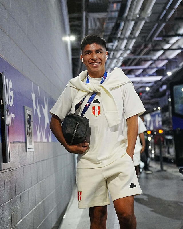  Piero Quispe disputó su primera Copa América al mando de Jorge Fossati. Foto: X   