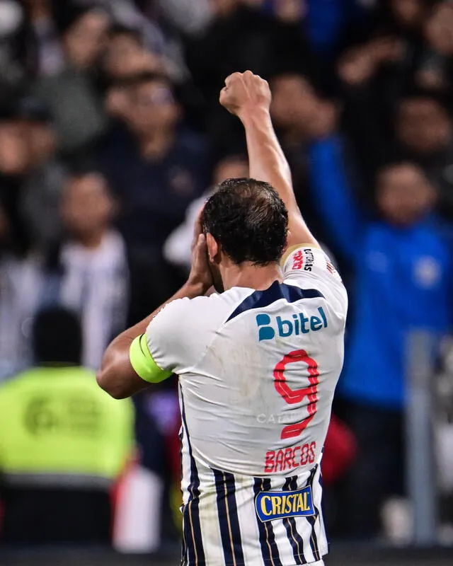 Hernán Barcos fue la figura del Alianza Lima vs. Alianza Atético. Foto: Liga 1 Te Apuesto/X<br>   