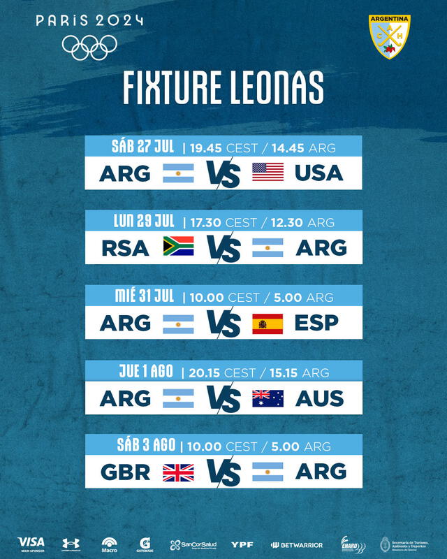 Las Leonas vs Estados Unidos EN VIVO