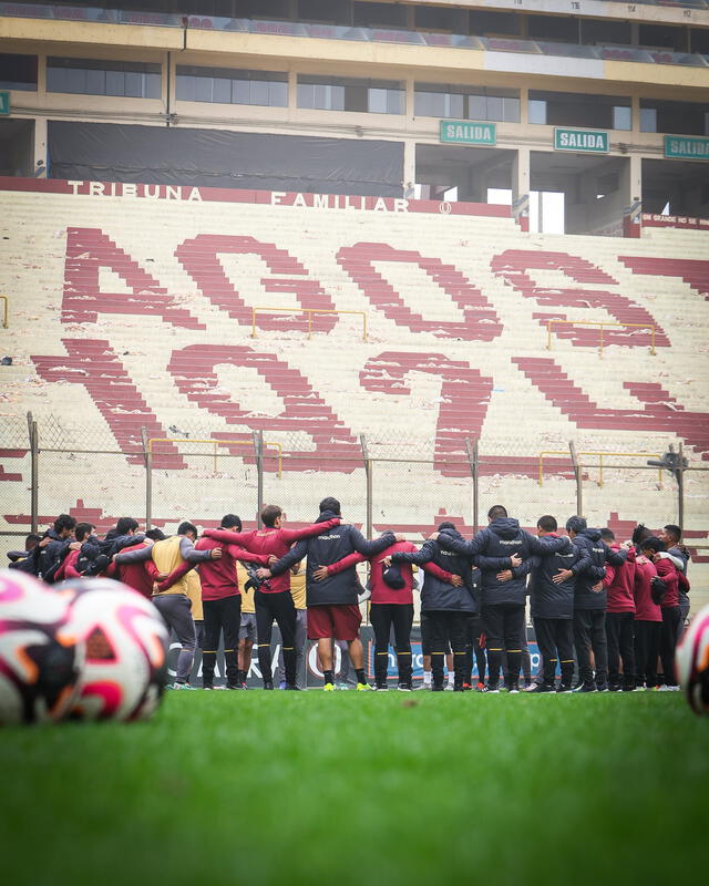  Universitario de Deportes quedó listo para enfrentar a Melgar por la fecha 4. Foto: Universitario 