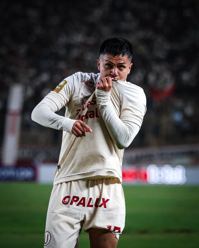  Jairo Concha anotó un segundo gol con la camiseta de Universitario de Deportes desde que llegó al club. Foto: Universitario   