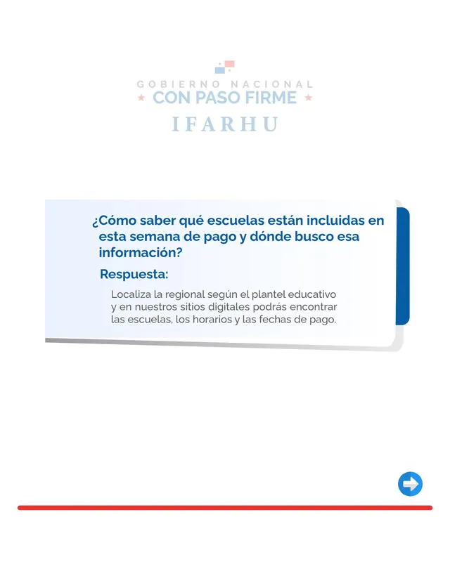 Para verificar si es que tu colegio puede cobrar las becas y beneficios del Ifarhu, tienes que revisar el calendario publicado en su página web. Foto: Ifarhu   