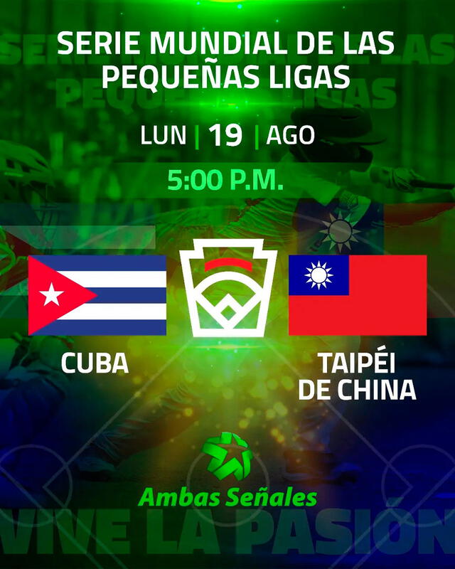 Tele Rebelde transmitirá el juego de Cuba vs. China Taipei EN VIVO. Foto: Tele Rebelde   