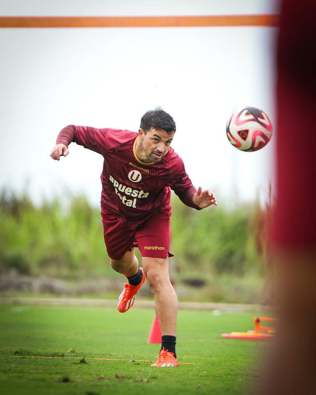  Gabriel Costa tiene un solo gol con Universitario desde su llegada. Foto: Universitario   