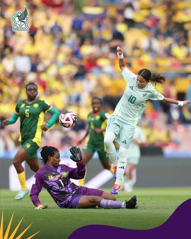 México tuvo un debut con sabor a derrota. Foto: selección nacional de México Femenil   