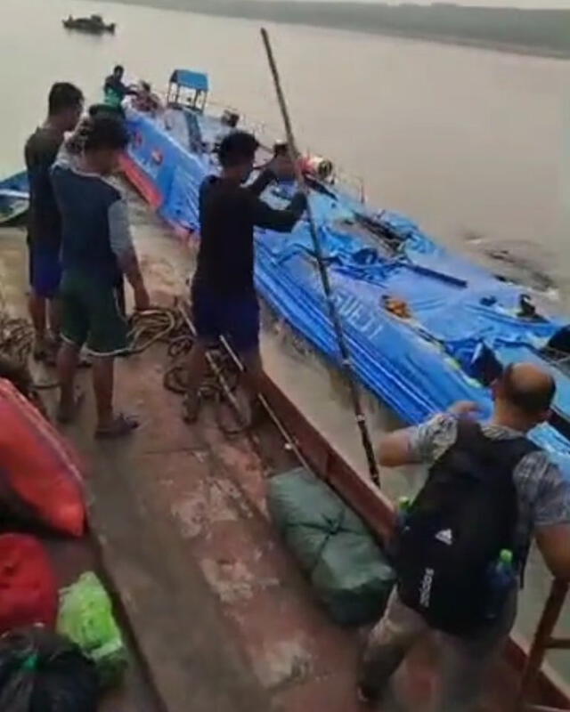 Advierten disminución de niveles de río en Amazonas. Foto: PNP   