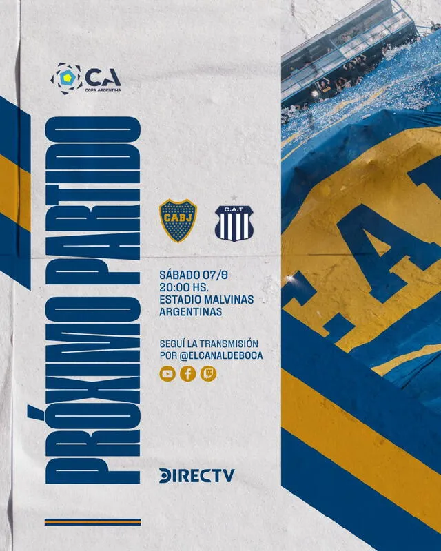 Fecha y hora del partido entre Boca Juniors vs. Talleres por Copa Argentina. Foto: Boca Juniors.   