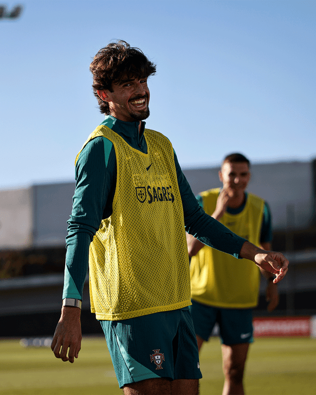  Portugal realizó su última sesión de entrenamiento para enfrentar a Escocia. Foto: Portugal   