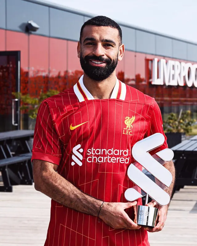  Mohamed Salah es uno de los goleadores de lso Reds. Foto: Liverpool FC   