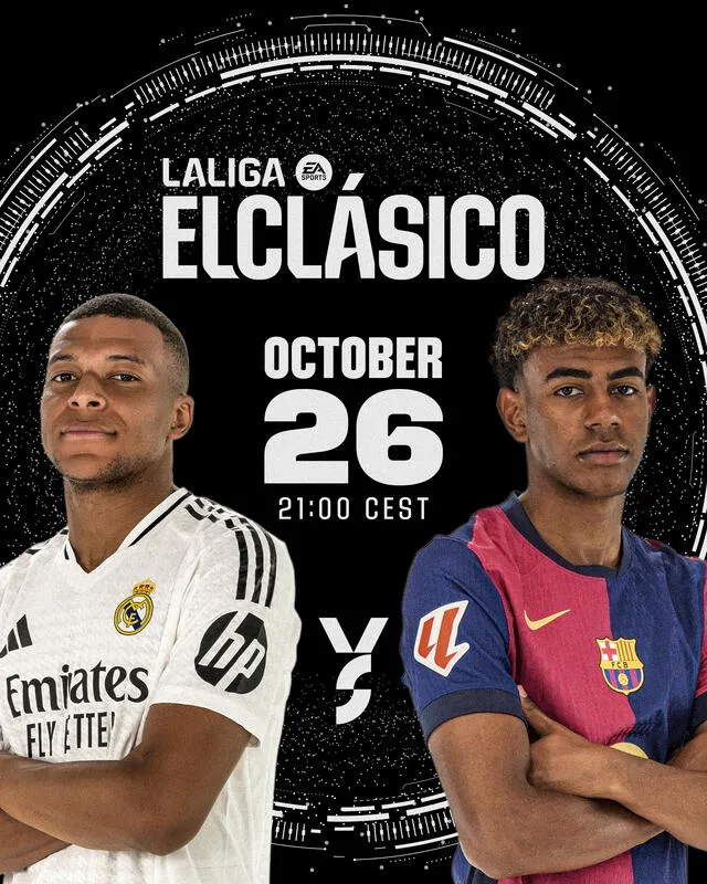  LaLiga confirmó la fecha y horario del primer clásico de la temporada. Foto: Twitter/LaLiga   