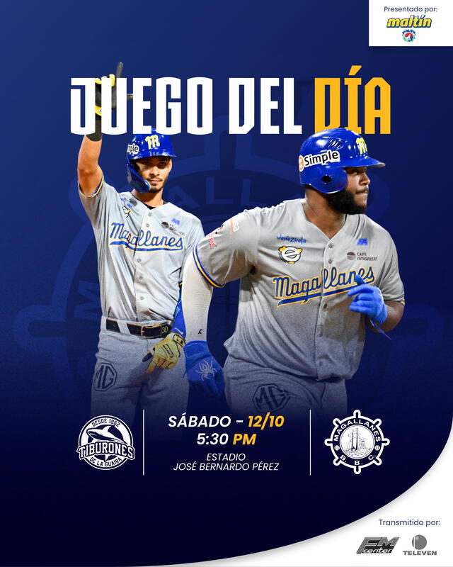 Canal confirmado del juego. Foto: Magallanes   