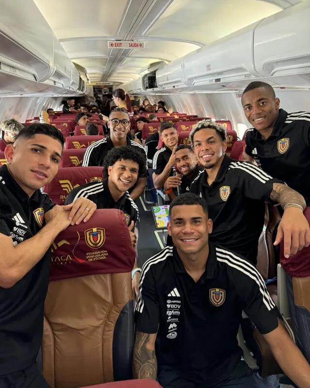 Venezuela viajó a Paraguay con las esperanzas a tope. Foto: la Vinotinto   