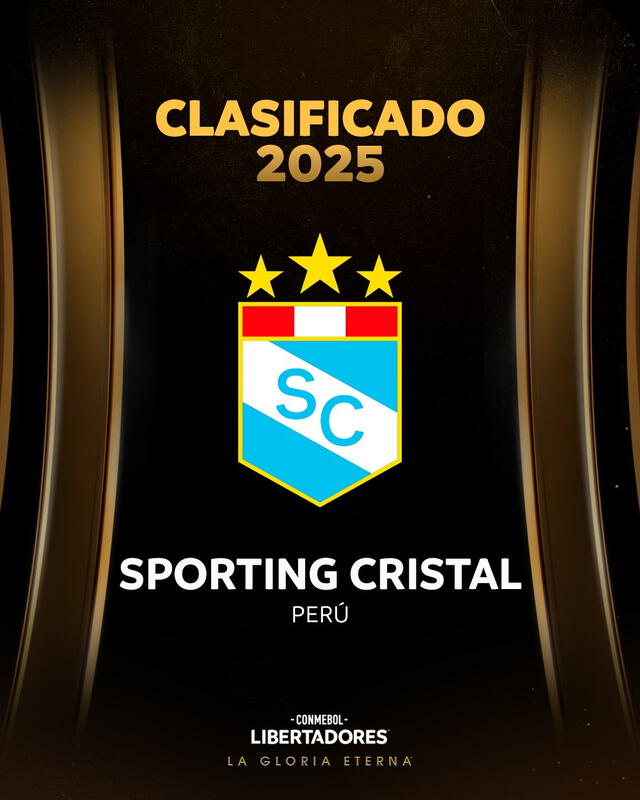 Sporting Cristal ya tiene el cupo asegurado para el torneo, pero le falta definir a qué instancia clasificaría. Foto: Conmebol Libertadores   