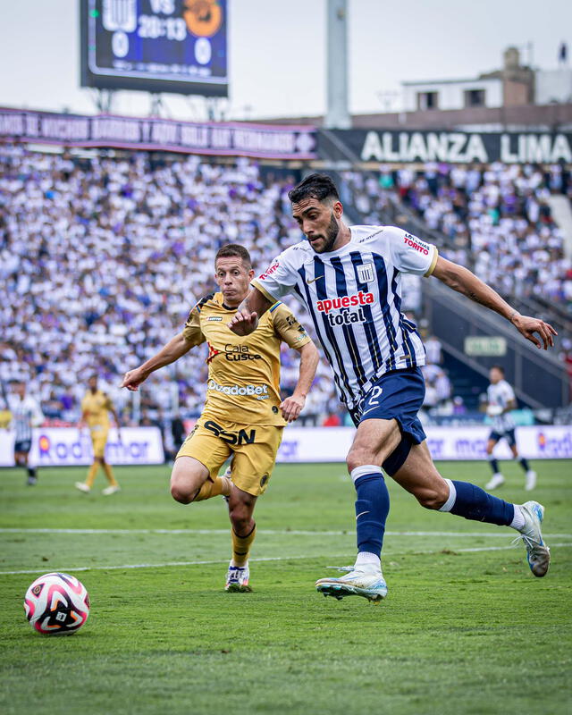  Alianza Lima perdió 2-1 ante Cusco FC en Matute. Foto: Liga 1/X   