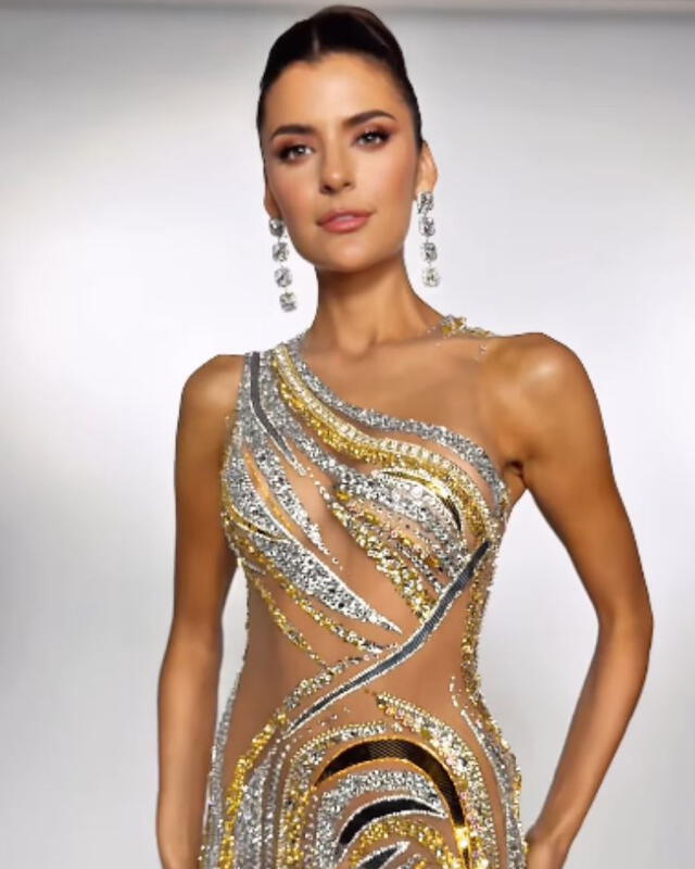 Tatiana Calmell robó miradas en el Miss Universo 2024. 