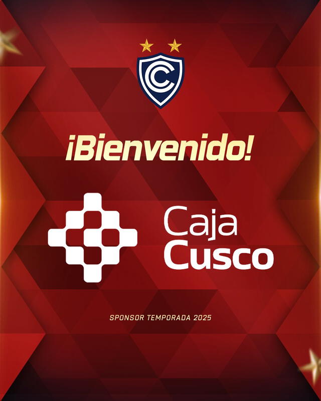  Además del anuncio de Umbro, el cuadro imperial confirmó que Caja Cusco será su nuevo auspiciador. Foto: Cienciano    