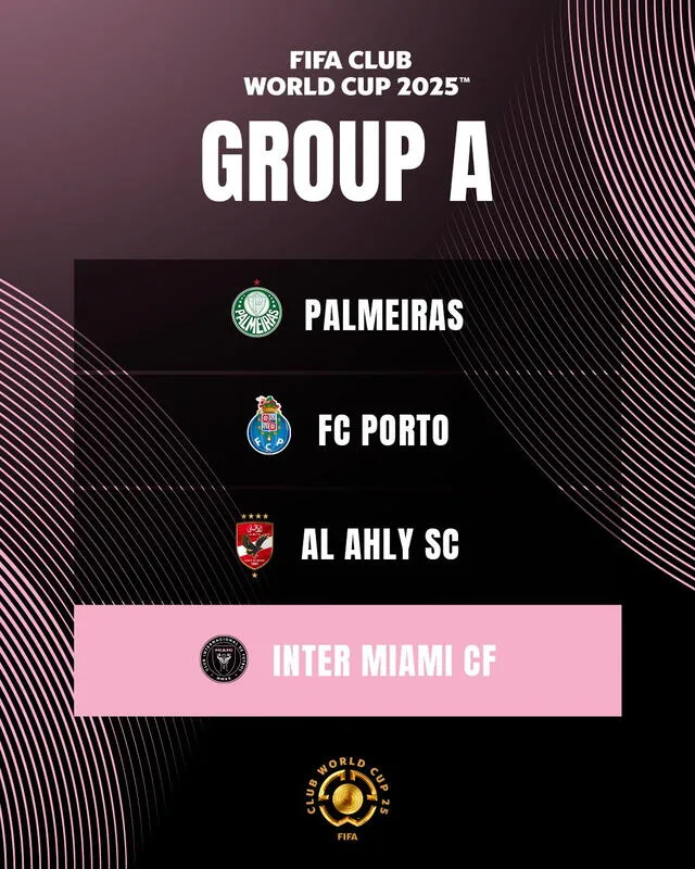  Grupo del Inter Miami en el Mundial de Clubes. Foto: Inter Miami/X   