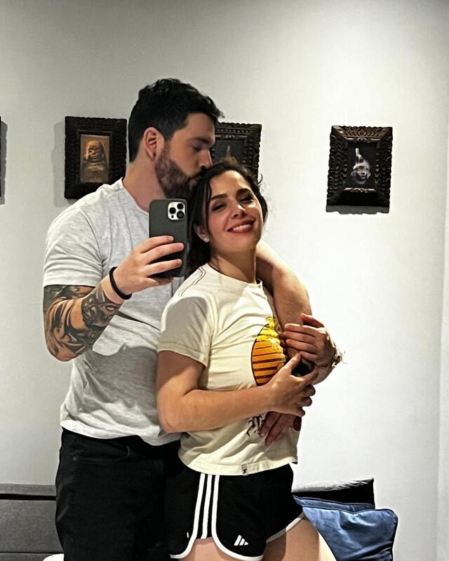  Las fotografías de Yiddá Eslava y Ángel Fernández subidas en redes sociales. Foto: Instagram   