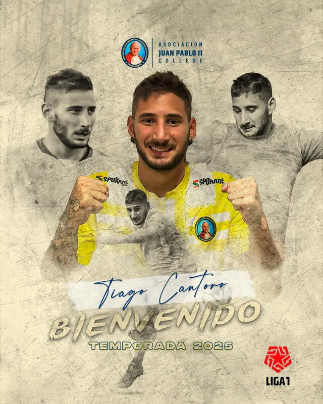  El conjunto papal será el quinto equipo de Tiago Cantoro en la Primera División del Perú. Foto: Juan Pablo II College    