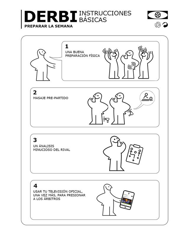  Publicación del Atlético de Madrid en la previa del derbi. Foto: Atlético Madrid   