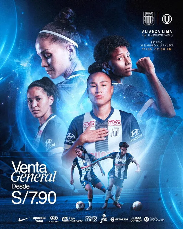 Venta de entradas para el clásico femenino. Foto: Alianza Lima Venta de entradas para el clásico femenino. Foto: Alianza Lima