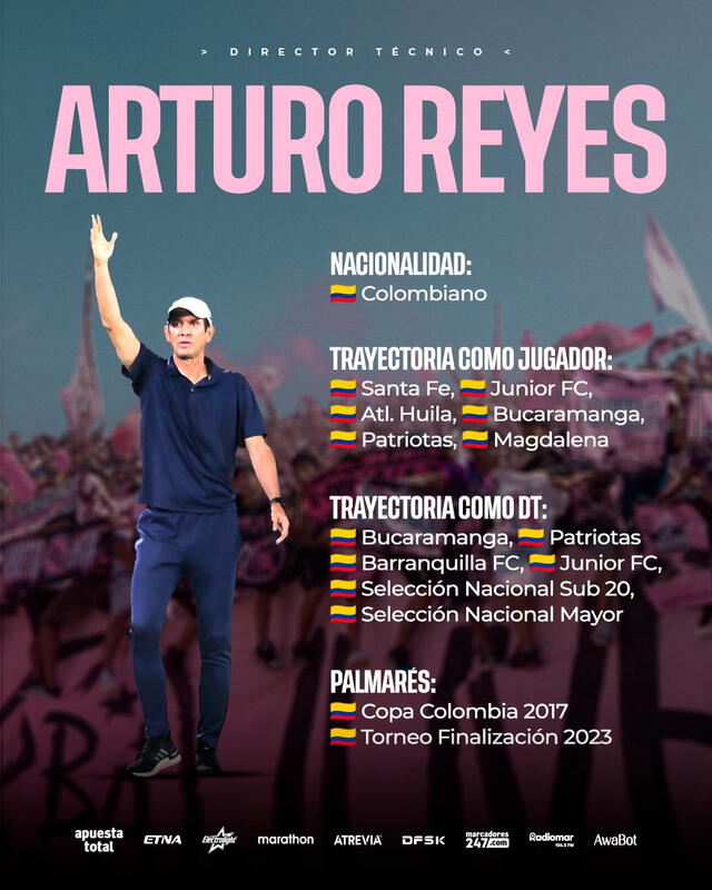  Palmarés de Arturo Reyes. Foto: Sport Boys 