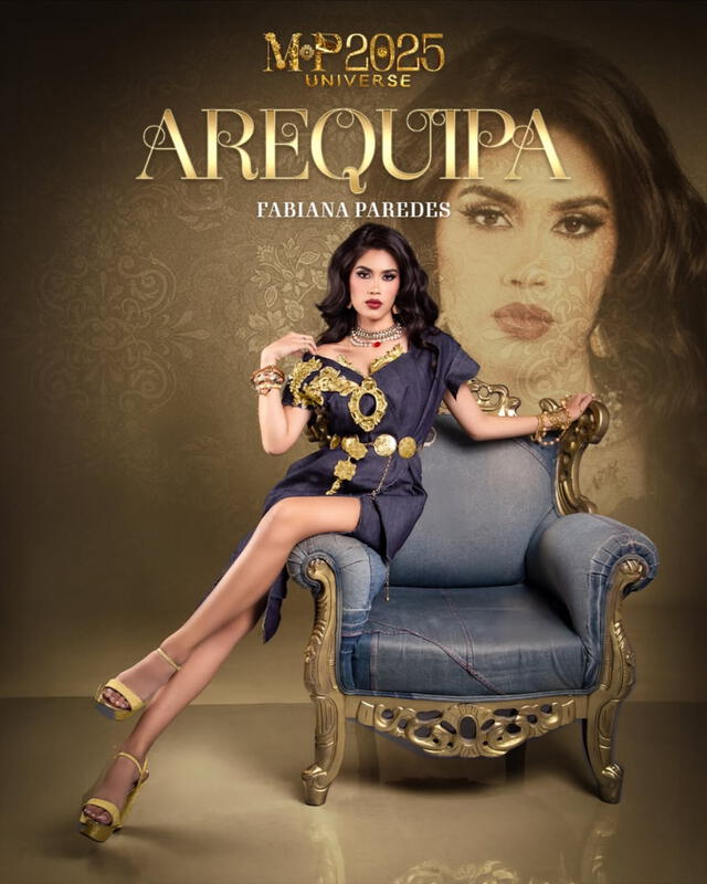 Miss Arequipa – Fabiana Paredes. Foto: Miss Perú Miss Arequipa – Fabiana Paredes. Foto: Miss Perú