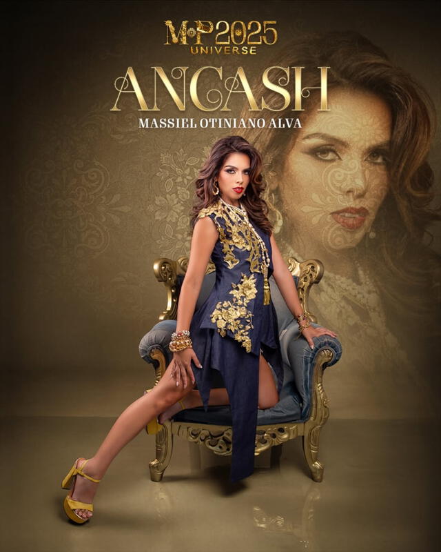Miss Áncash – Massiel Otiniano Alva. Foto: Miss Perú Miss Áncash – Massiel Otiniano Alva. Foto: Miss Perú