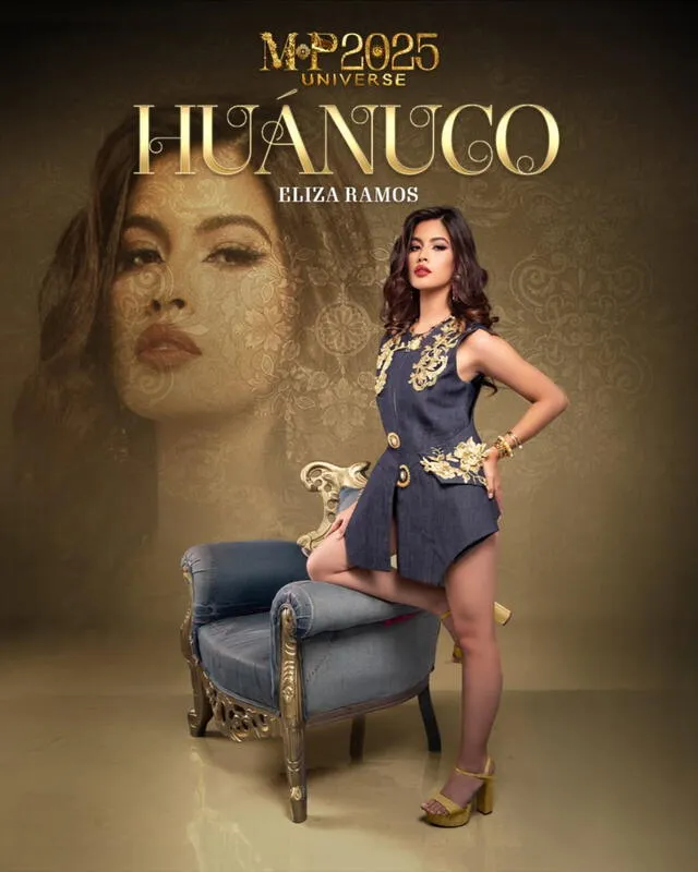 Miss Huánuco – Eliza Ramos. Foto: Miss Perú Miss Huánuco – Eliza Ramos. Foto: Miss Perú