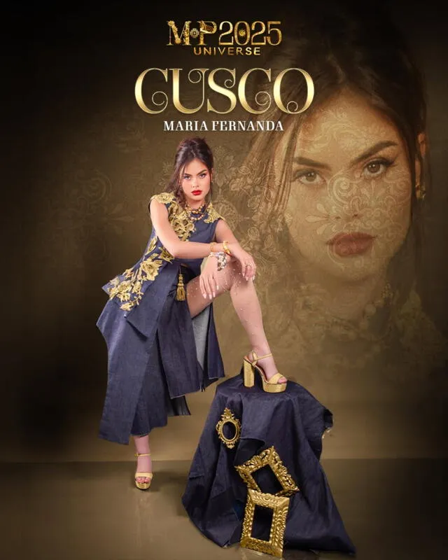 Miss Cusco – María Fernanda. Foto: Miss Perú Miss Cusco – María Fernanda. Foto: Miss Perú