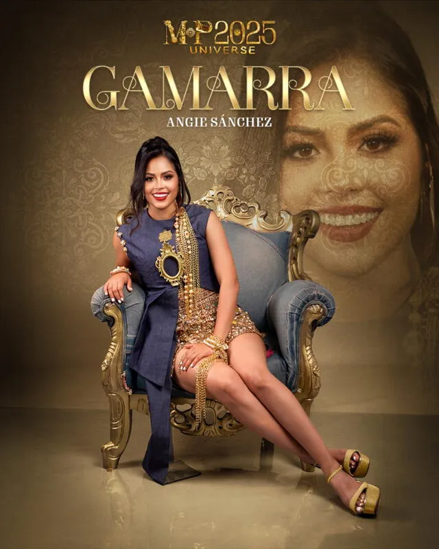 Angie Sánchez, Miss Perú Gamarra 2025. Foto: Instagram Angie Sánchez, Miss Perú Gamarra 2025. Foto: Instagram
