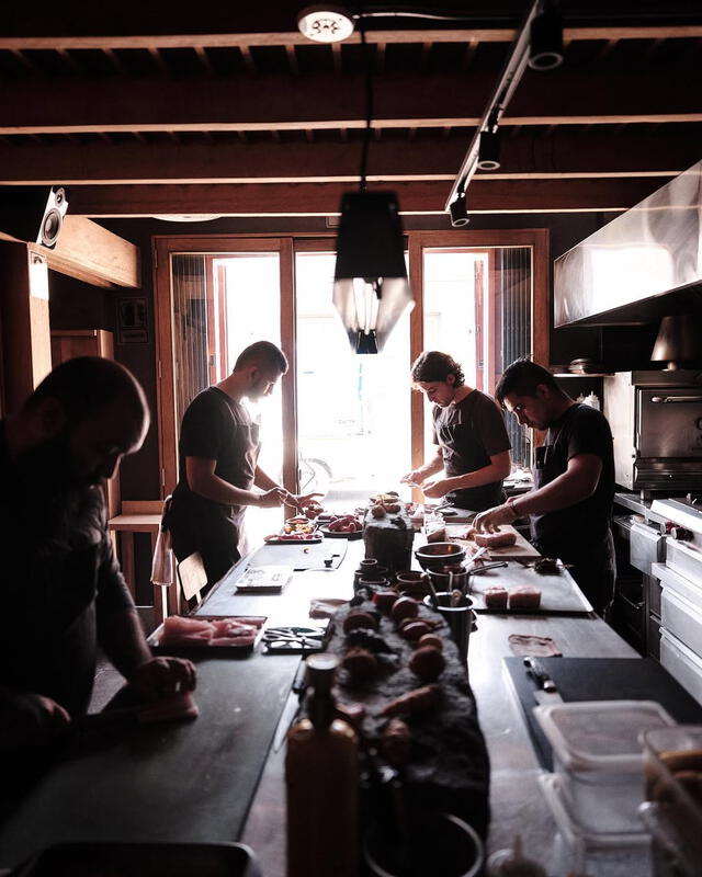 La cocina de Mérito. Foto: Mérito   