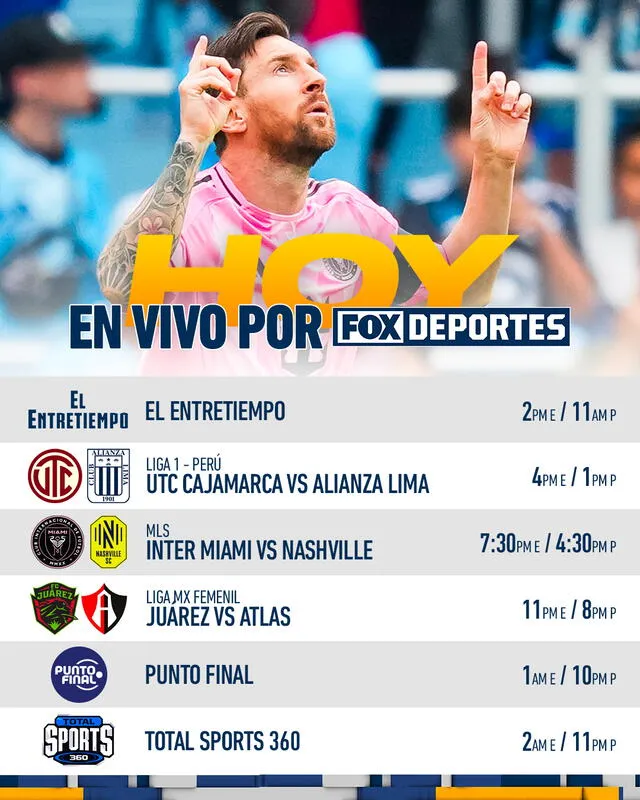Fox Deportes transmitirá el partido de Alianza Lima. Foto: Fox Deportes Fox Deportes transmitirá el partido de Alianza Lima. Foto: Fox Deportes