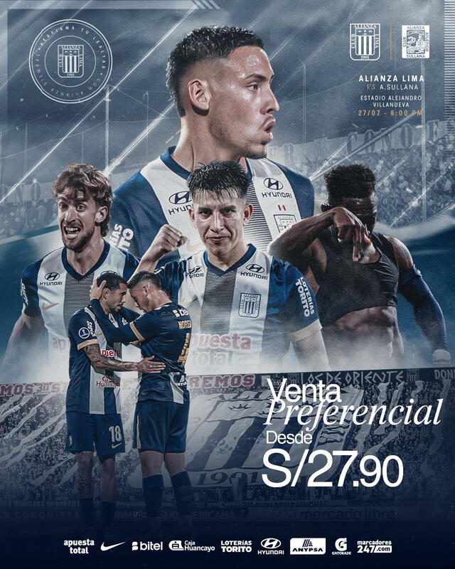Próximo partido de Alianza Lima en el Torneo Clausura. Foto: Alianza Lima Próximo partido de Alianza Lima en el Torneo Clausura. Foto: Alianza Lima